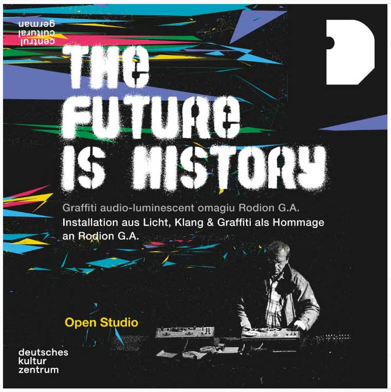 The Future is History DiscoGraffiti w Kero Zen (live painting) & Andrei Bucureci (live set)