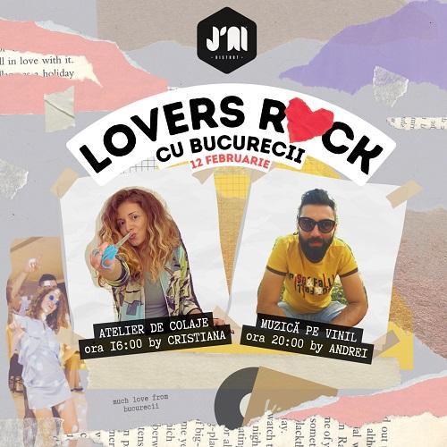 LOVERS ROCK – ATELIER DE COLAJE ȘI MUZICĂ PE VINIL