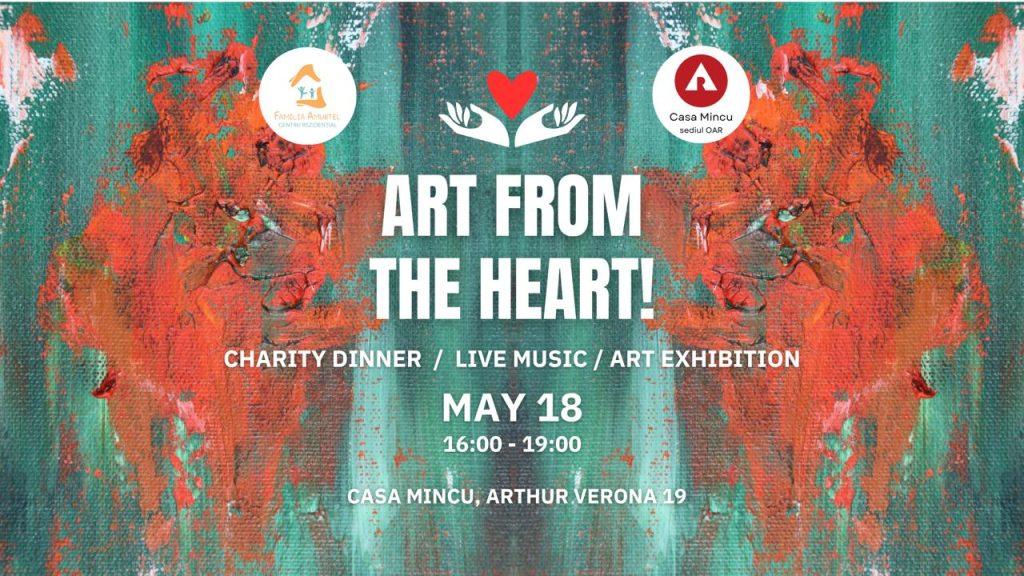 Licitație de artă și concert caritabil "ART from the HEART"